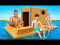Download Lagu 24h auf einem Pappe Boot überleben! 📦 (ft. Theresa \u0026 Alex)