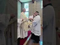 Happening now Seminarians taking their religious vows