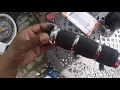 HOW I INSTALLED A SET OF AVON GRIPS ON MY HONDA VTX 1300