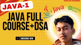 Setting Up Java in Nepali JDK JRE JVM Explained First Java Program Step-by-Step