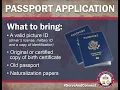 HOW DO I Apply for a passport