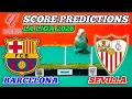 BARCELONA VS SEVILLA LA LIGA 2026 SCORE PREDICTIONS