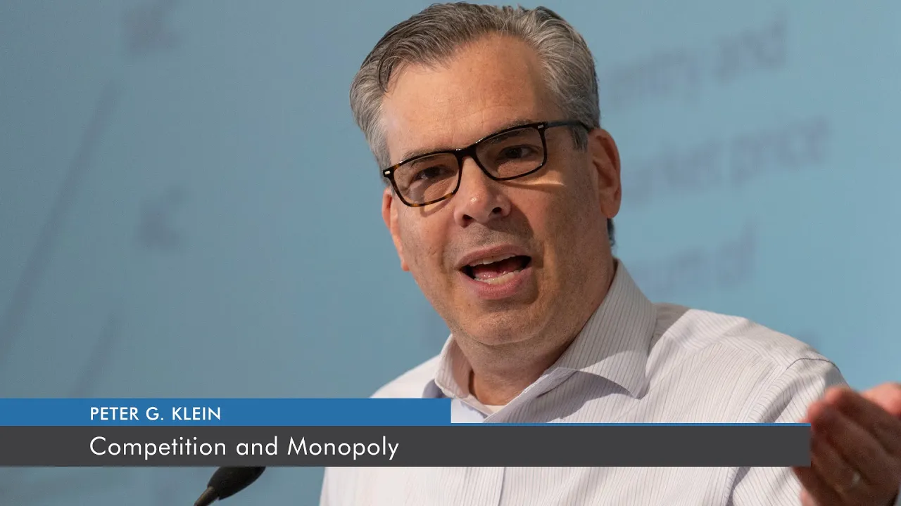 Competition and Monopoly | Peter G. Klein