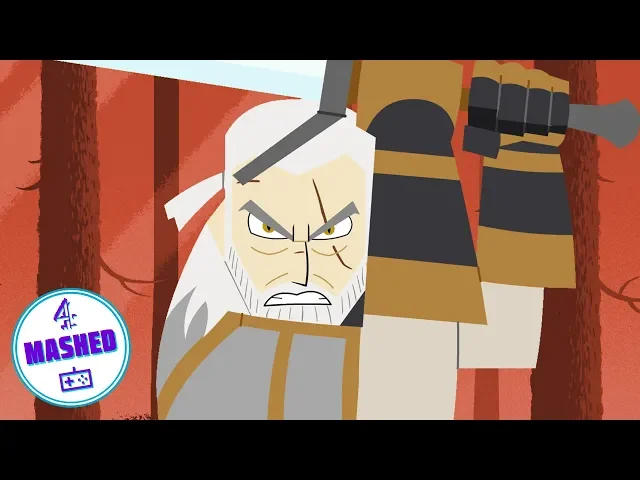 SAMURAI WITCHER: Geralt vs. The Griffin