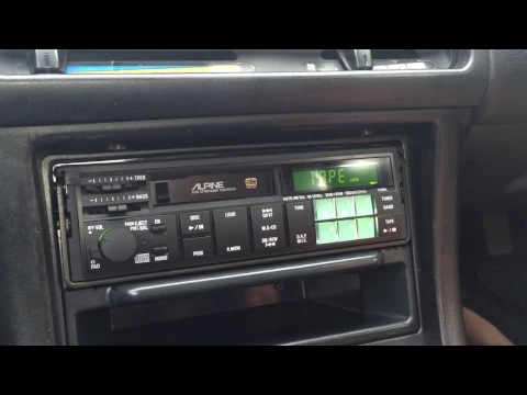 Download MP3 Alpine 7288L vintage car radio cassette