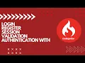 TUTORIAL CODEIGNITER 4 - MEMBUAT LOGIN REGISTER SESSION VALIDATION AUTHENTICATION