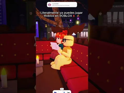 Puedes jugar Roblox EN ROBLOX‼️💀 #roblox #brookhaven #amigos