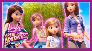 Das Geheimnis der Weide! | Barbie & ihre Schwestern im großen Hundeabenteuer | Clip | Barbie Deutsch
