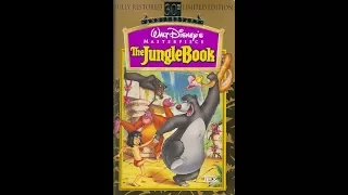 closing to the jungle book 1997 vhs