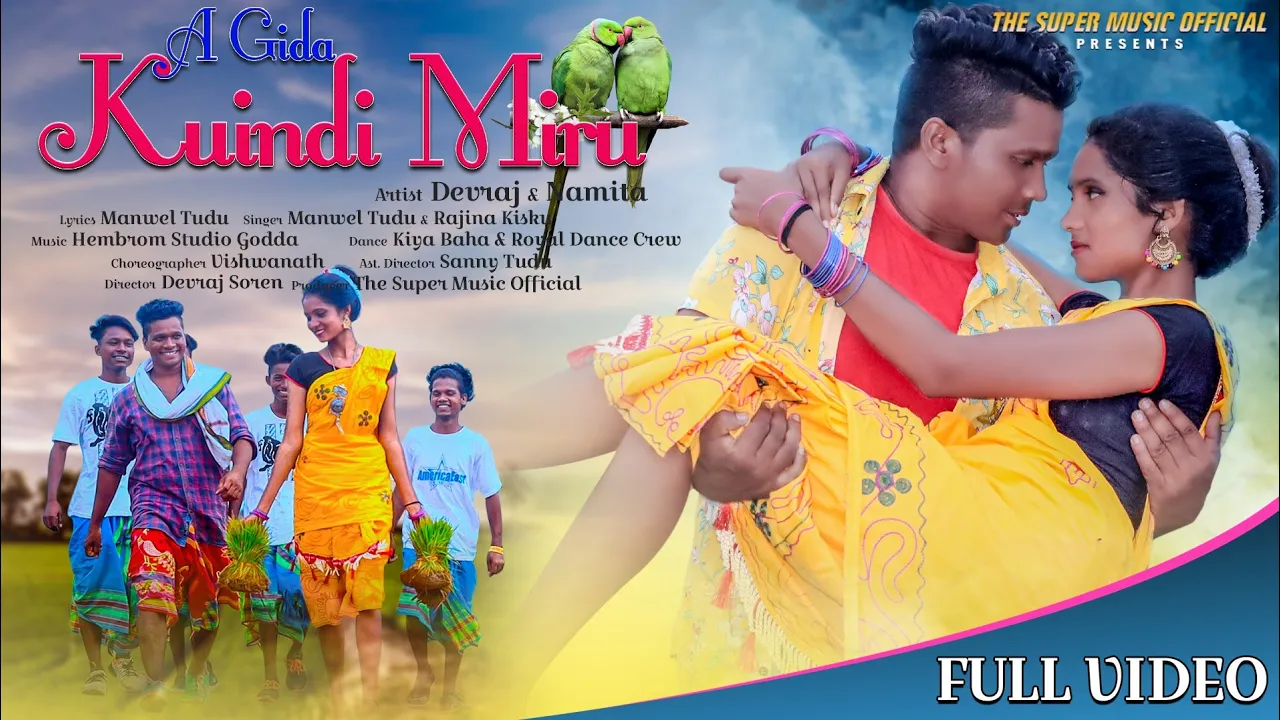 A gida Kuindi Miru // Full Video // New Santhali Video Song // Devraj Soren & Namita Marandi