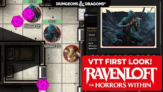 D D First Look Ravenloft features on VTT