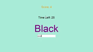 Shake it Off - Color Game using Python