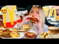 Eating The ENTIRE McDonald s Breakfast Menu MUKBANG