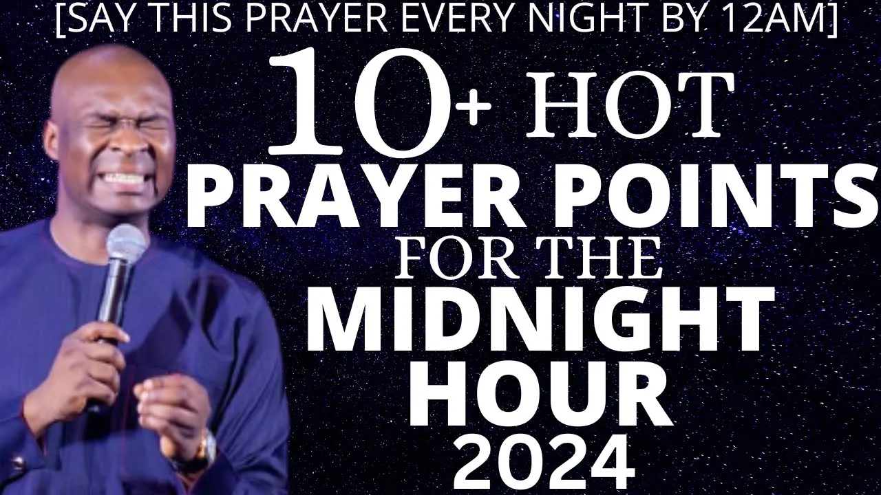 [Live Video] SPECIAL MIDNIGHT PRAYERS JUST FOR YOU | Apostle Joshua Selman | Pray with Selman 2024