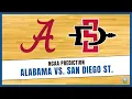 NCAA Tournament Predictions Alabama vs San Diego State