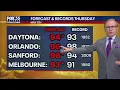 Orlando Weather Forecast Tracking record heat