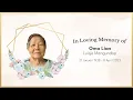 Download Lagu In Loving Memory of Oma Lian