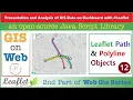 The Path and Polyline Objects Vector Layers in Leaflet GIS Data on Web with Leaflet API 12