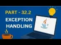 Exception Handling in Java Part 32 2 Throw Throws Custom Exceptions Core Java Tutorial