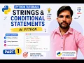 Python Strings Complete Tutorial Part 1 Master Strings in Python Python for Beginners