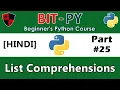 HINDI BIT-PY Beginner s Python Course Part List Comprehensions