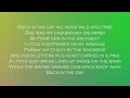 Back In The Day-  Brantley Gilbert (Lyrics)