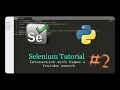 Python Selenium Tutorial - Interacting with pages Youtube search selenium python youtube