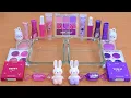 Download Lagu Pink vs Purple - Mixing Makeup Eyeshadow Into Slime ASMR
