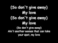 Lagu Justin Timberlake - My Love (lyrics)