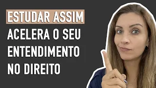Como estudar Direito mais rápido - Prof. Fran - Descomplicando o Direito