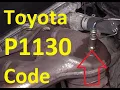 Causes and Fixes Toyota P1130 Code Ratio Sensor Circuit Bank 1 Sensor 1