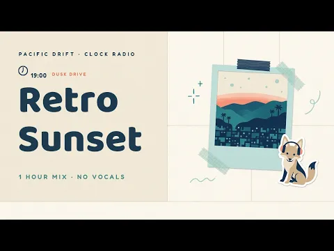 Retro Sunset — Synthwave Mix Vol.202 · 1 Hour of Soft Chill Music to Work & Relax · Pacific Drift