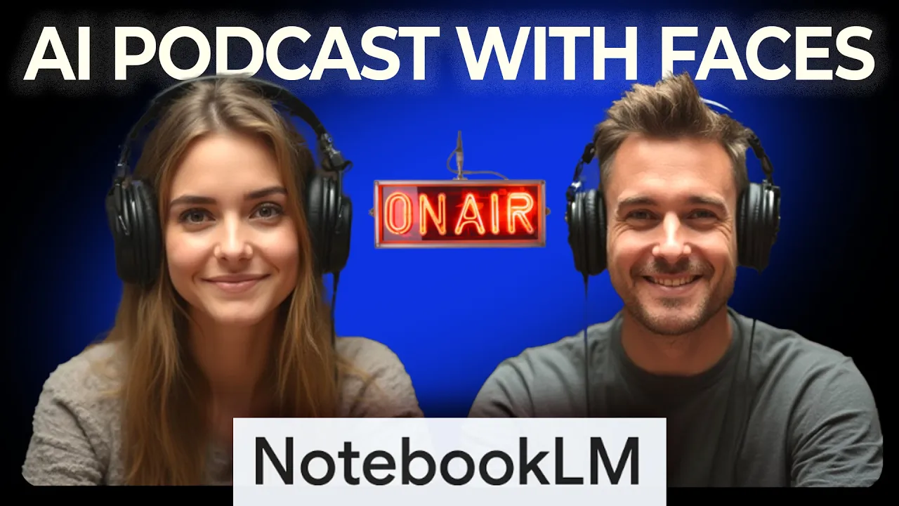 Outline Video How To Make a Realistic AI Video Podcast With NotebookLM