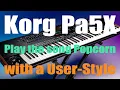 Lagu Korg Pa5X-76 - Popcorn (Instrumental cover)