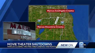 Marcus Theatres closing three southeastern WI locations