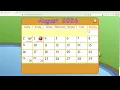 Starfall Daily Calendar - August 16 2026