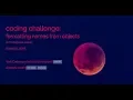coding challenge formatting names from objects