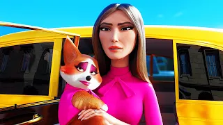 the queens corgi clips