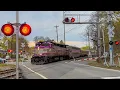 ALL MBTA Commuter Rail Railroad Crossings on the Line