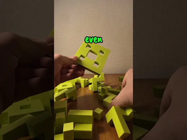 Cube Puzzle – 22-Piece Geometric Assembly Challenge video thumbnail