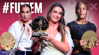 ⚽🎙️ #FUTFEM | Alexia, Cata y Vicky hacen HISTORIA en el BALÓN de ORO 🏆