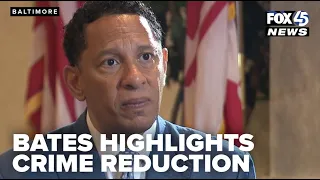 Baltimore State s Attorney Ivan Bates highlights crime reduction in re-election bid