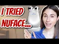 I TRIED THE NUFACE TRINITY FOR TWO MONTHS THIS HAPPENED Dermatologist DrDrayzday