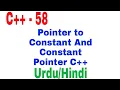 Pointer to Constant Constant Pointers Difference Examples Jawad Aslam