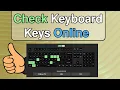 Check Keyboard Keys Online
