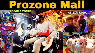 prozone mall la roller coaster ah met our subscribers coimbatore world of siddharth