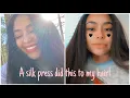 I tried a silk press Elevate Salon Institute