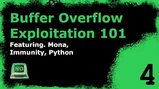 4 Buffer Overflow - Pattern Offset Create in Mona