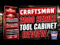 CRAFTSMAN 2000 Series Tool Cabinet Review - Made in the USA