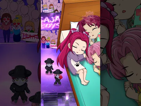 Falling in a Dream💤 - Mira VS Abby & Romance #KpopDemonHunters #SajaBoys